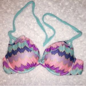 VS SWIM | PUSH UP HALTER BIKINI TOP